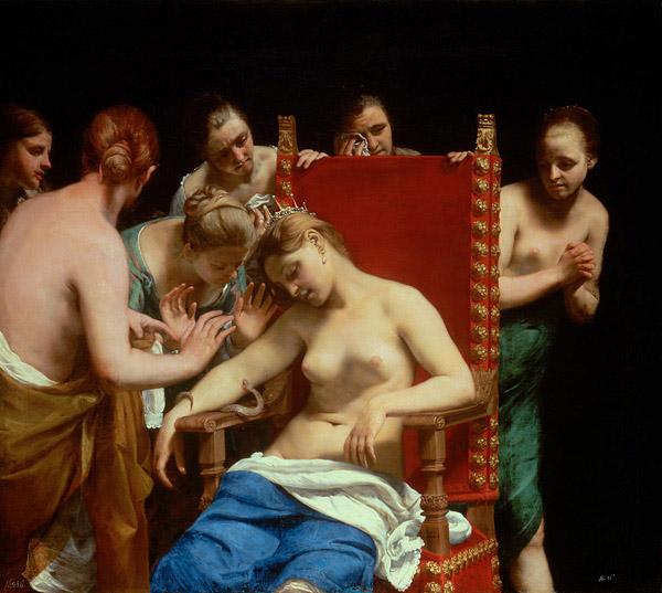 Guido Cagnacci Death of Cleopatra Germany oil painting art